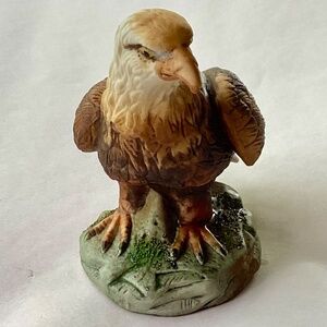 American Bald Eagle Porcelain Figurine